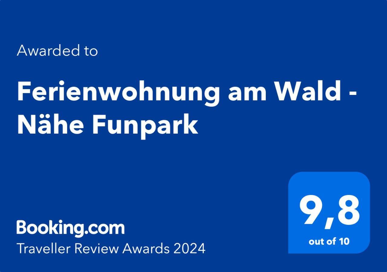 Ferienwohnung Am Wald - Naehe Funpark 찌른도르프 외부 사진